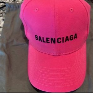 [AUTHENTIC] Balenciaga Pink Adjustable Hat